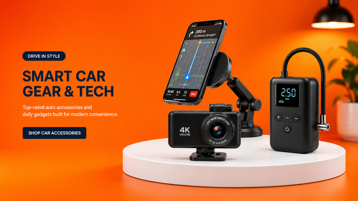 Upgrade Your Drive & Everyday Tech
